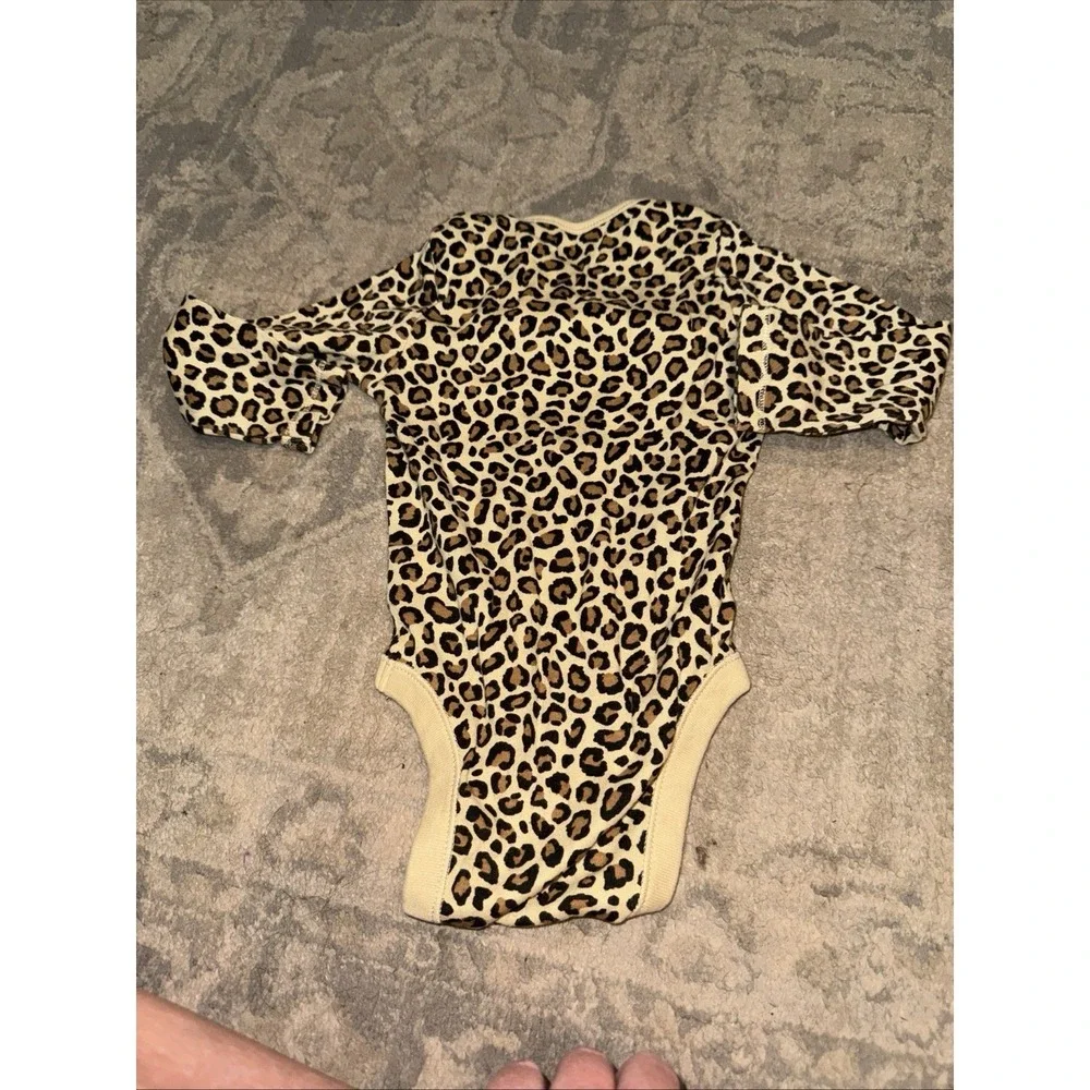 Old Navy Infant Girls Long-Sleeve Romper‎ 18-24 Months 18M - 24M Animal Print